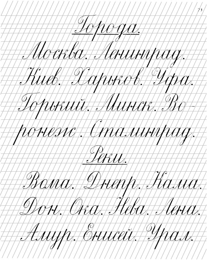 Чистописание и перьевая ручка.