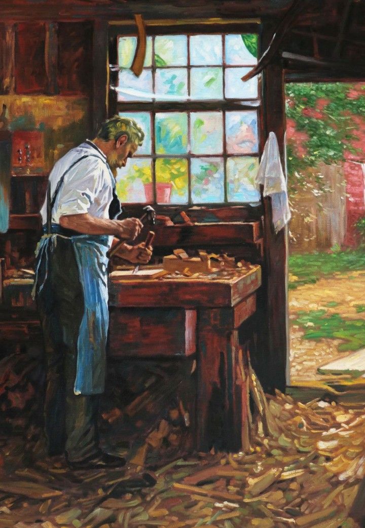 Чем отличаются плотник, столяр и зодчий.